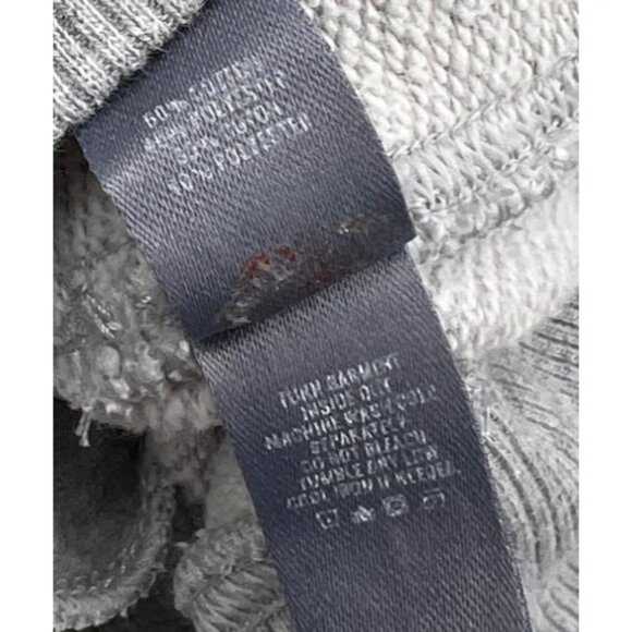 Aerie Gray Mock Neck Sweatshirt Pullover Women's Medium Casual Lightweight - Picture 4 of 6